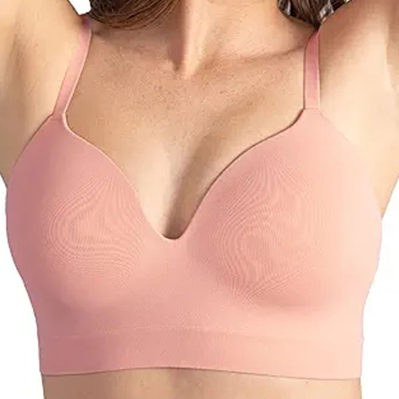 Seamless Plunge Wireless Comfort Bralette (2 Pack)